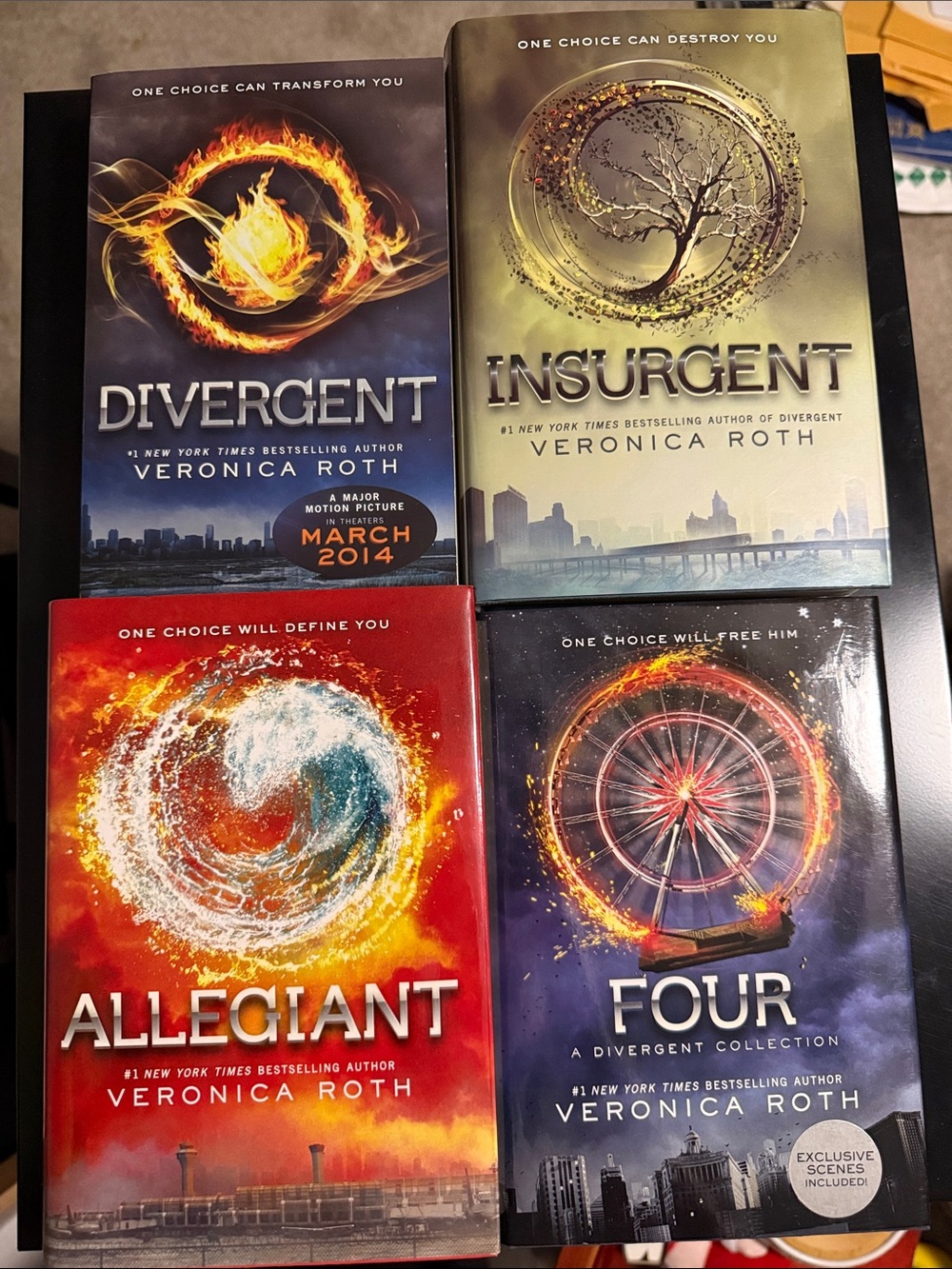Divergent Trilogy including FOUR: A Divergent Collection by Veronica Roth